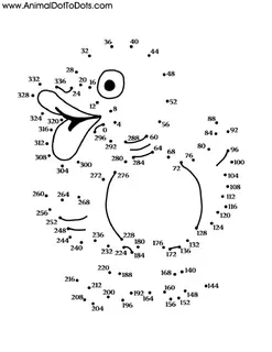 Duck dot-to-dot